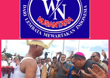 Uskup Mgr. Monteiro Kunker Perdana Meriah di Dekenat Lembata