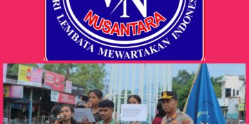 Kapolres Alor dan Mahasiswa SEMATA Bagi Bunga Perdamaian di Kalabahi