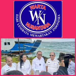 Wagub Johni Asadoma Tinjau Kapal Milik Pemprov NTT Karam Akibat Cuaca Ekstrem