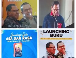 Buku Melki-Jhoni :Refleksi Setahun Ayo Bangun NTT,  “Asa dan Rasa” Resmi Diluncurkan