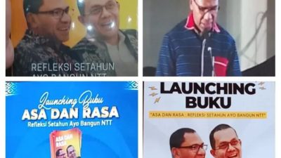 Buku Melki-Jhoni :Refleksi Setahun Ayo Bangun NTT,  “Asa dan Rasa” Resmi Diluncurkan