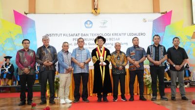 Pengukuhan Guru Besar IFTK Ledalero, Gubernur NTT Dorong Pererat Ruang Publik yang Rasional