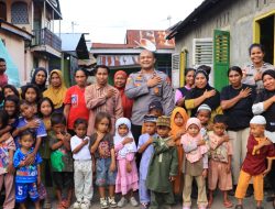 Kapolda NTT Berikan Bantuan  Fasilitas Sekolah di  Kabupaten Sikka