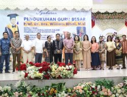 Wakil Gubernur NTT Hadiri Syukuran Pengukuhan Guru Besar Undana
