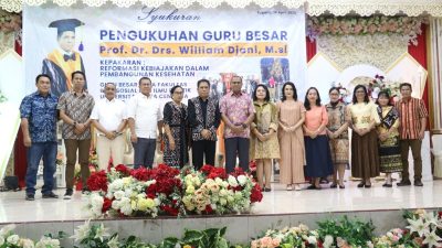 Wakil Gubernur NTT Hadiri Syukuran Pengukuhan Guru Besar Undana