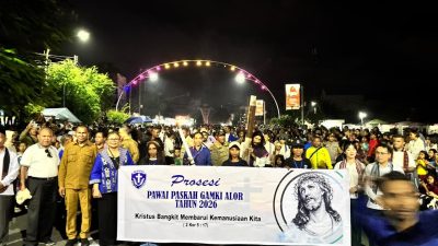 Wakil Gubernur NTT Lepas Pawai Paskah GAMKI Alor 2026