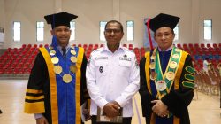 Wagub Johni Asadoma Hadiri Pengukuhan Guru Besar UKAW Kupang