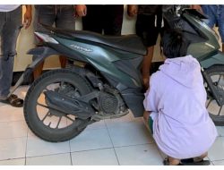 Tak Berkutik, Pelaku Curanmor di Larantuka Ditangkap Setelah Polisi Lacak Jejaknya