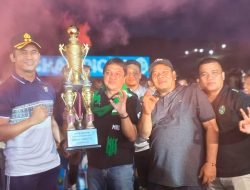Kesebelasan Old Crack Madina Raih Juara Binatama Cup II Kotasiantar