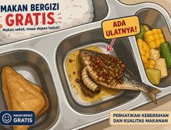 SPPG Panggorengan Akui Ada Ulat di Ompreng MBG Siswa, Pengawasan Program Makan Gratis di Madina Dipertanyakan