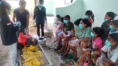 Mahasiswa Prodi TEKPANG UNWIRA Terlibat Giat HARDIKNAS di Lasiana