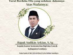 Langit Lembata Berduka: Senyum dan Kata Nasabahama Abadi Bersama Kakan Menhaj Lembata