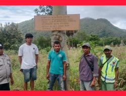 Bupati Lembata Tegaskan Tidak Tolerir Aktivitas Tambang Emas Ilegal di Desa Atuwalupang, Polsek Buyasuri Palang Lokasi