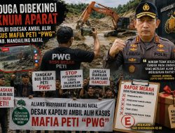 Dugaan Oknum Aparat Bekingi Mafia PETI “Pwg” Madina, Kapolri Segera  Ambil Alih Kasus 