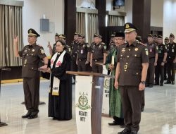 Wakil Kepala Kejaksaan Tinggi NTT Lantik Lima Pejabat Baru : Perkuat Pelayanan dan Penegakan Hukum