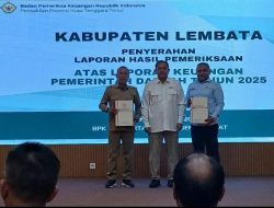 Pemkab Lembata Raih Lagi Opini WTP Untuk Keenam Kalinya