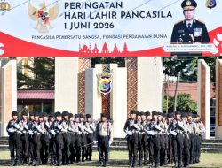 Upacara Hari Lahir Pancasila 2026, Polda NTT Perkuat Nasionalisme di Tengah Tantangan Global