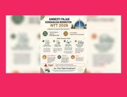 Gubernur Melki Berlakukan Amnesti Pajak Kendaraan di NTT, Denda Dihapus 100 Persen dan Beragam Keringanan