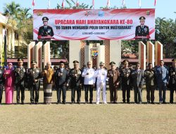 Gubernur dan Wakil Gubernur NTT Hadiri Upacara Peringatan Hari Bhayangkara ke-80