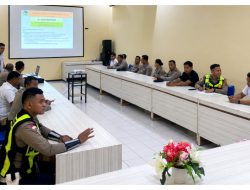 Perkuat Penyidikan Narkoba, Polres Sikka Asah Kemampuan Personel Olah TKP