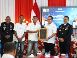 Gubernur Melki Laka Lena Ikuti Upacara Detik-Detik Proklamasi dan Serahkan Remisi bagi Warga Binaan di LPKA Kupang