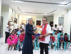 Lantunan “Indah Rencana-Mu” Bergema di Bhakti Luhur, Gubernur Melki Laka Lena: Di ALMA, Kita Semua Satu