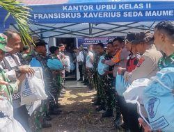 Bantuan Logistik Presiden Tiba di Maumere, 1.725 Paket Bagi Korban Gempa Flores 