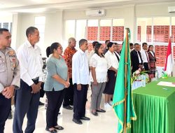 Kukuhkan Forum Kristen Lembata, Kemenag: Persatuan Umat Adalah Kunci Kerukunan Daerah