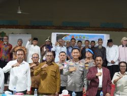 Wagub NTT Pimpin Rekonsiliasi Damai dan Ritual Adat ‘Lepan Dopi Ledan Gala’ antara Desa Waiburak dan Narasaosina di Adonara