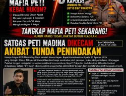 Satgas PETI Madina Dikecam Akibat Tunda Penindakan