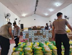 ​Polres Ende Terima Bantuan Logistik Gempa dari Polres TTU dan Seniman Timor Tengah Utara