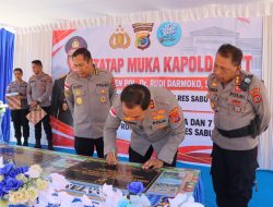 Kapolda NTT Resmikan Barak Siaga di Sabu Raijua