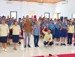 Kadis DKP Apresiasi SMP Gregorius Lewoleba Sebagai Sekolah Penggerak Literasi Di Lembata.