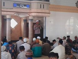 Wujud Polisi bersama Masyarakat yang Humanis: Wakapolres Ende Gelar Jumat Keliling di Masjid Mustakim Barai Desa Borokanda