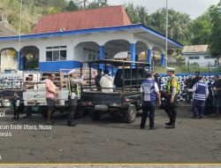 ​Pastikan Keselamatan Penumpang, Satlantas Polres Ende Polda NTT Bersama Dishub Gelar Rump Cek di Terminal Ndao